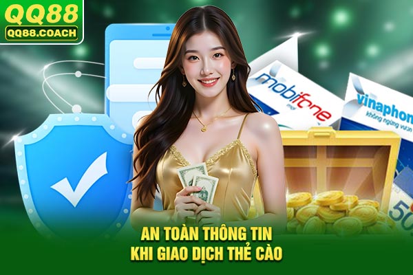 An toàn thông tin khi giao dịch thẻ cào